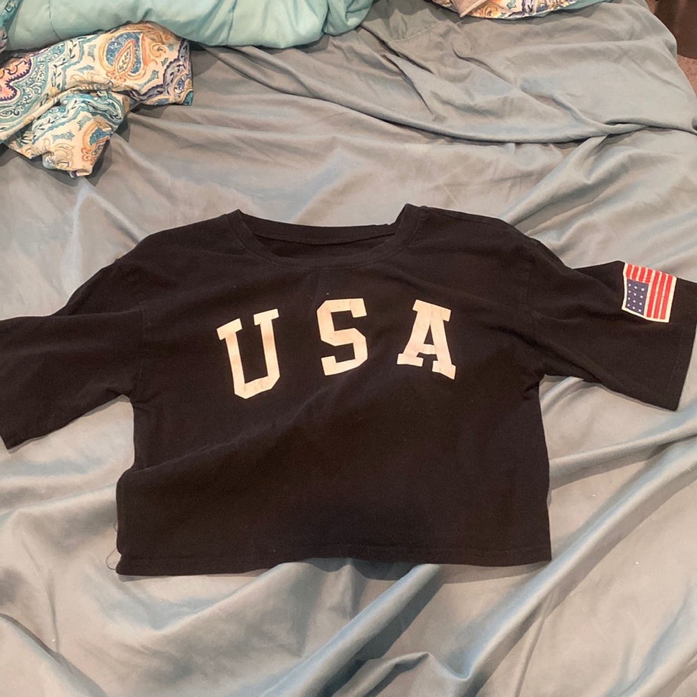 USA Crop Top